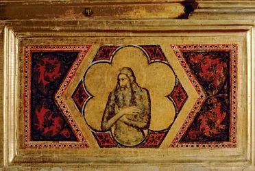 Políptico de la Coronación de la Virgen (predela del extremo derecho)